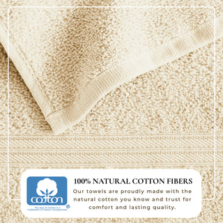 Soft Cotton Quick-Dry Everyday Towel Set
