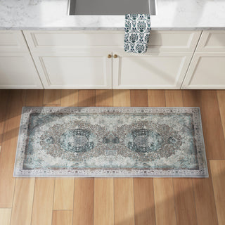 Boho Vintage Ultra-Soft Washable Indoor Accent Rug