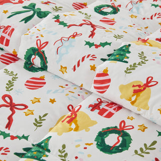 Christmas Down Alternative Comforter and Sham Set