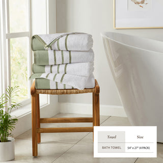Premium Cotton Decorative Bath Towel Set