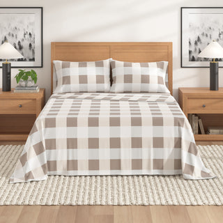 Premium Turkish Cotton Winter-Theme Flannel Sheet Set