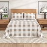 Buffalo Check - Soft Taupe / Pale Grey