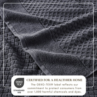 Ultra-Soft 100% Cotton Diamond Waffle Bath Towels