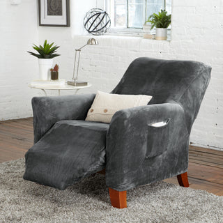 Velvet Form Fit Stretch Slipcovers - Gale Collection