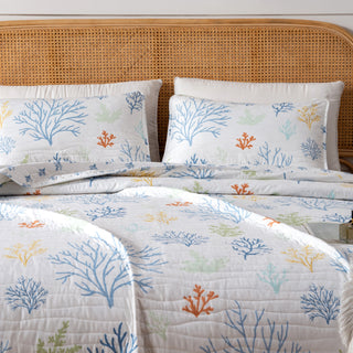 3-Piece Coastal Quilt - Maldives Collection