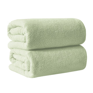 100% Cotton Absorbent & Quick-Dry Looped Bath Towels