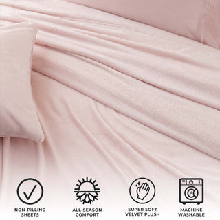 Velvet Plush Warm and Cozy Sheet Set