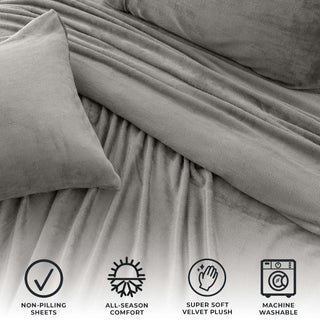 Velvet Plush Warm and Cozy Sheet Set