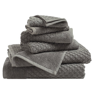 Ultra-Soft 100% Cotton Diamond Waffle Bath Towels