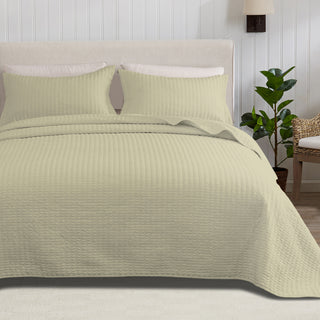 3-Piece Solid Quilt - Fiona Collection