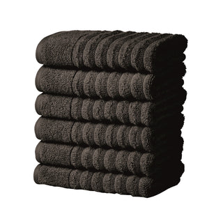 Premium Cotton Ribbed Towel Set