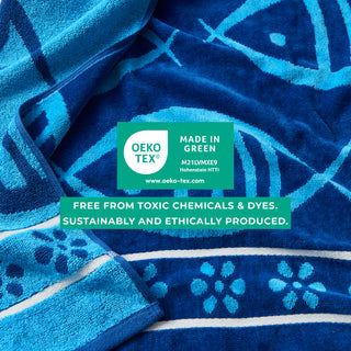 2 Pack 100% Cotton Printed Beach Towel
