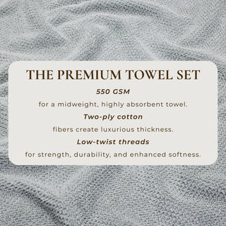 100% Cotton Absorbent & Quick-Dry Bath Towels