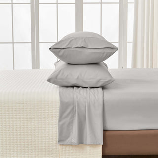 Premium 4 Piece Microfiber Solid Sheet Set