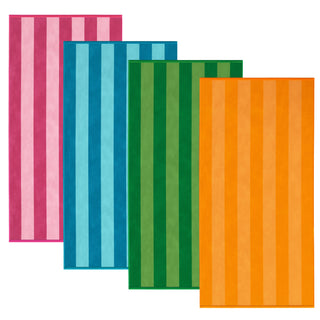 Premium 100% Cotton Velour Beach Towels