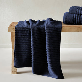 Premium Cotton Ribbed Towel Set
