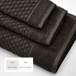 Ultra-Soft 100% Cotton Diamond Waffle Bath Towels