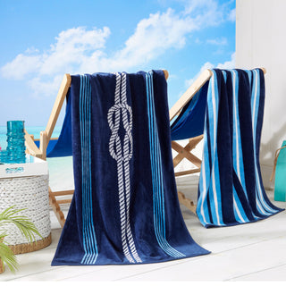 2 Pack 100% Cotton Printed Beach Towel