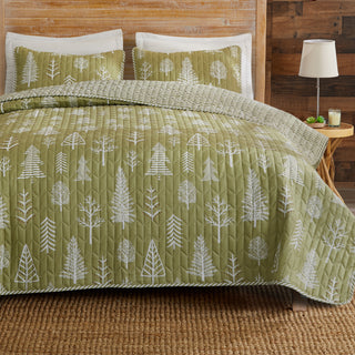 3 Piece Lodge Forest Quilt - Whistler Collection