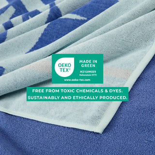 2 Pack 100% Cotton Printed Beach Towel