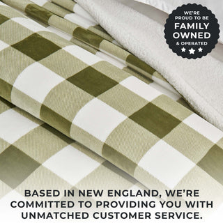 Cozy Plush Velvet & Sherpa Reversible Throw Blanket