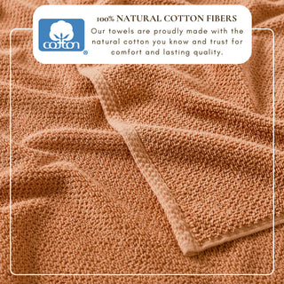 100% Cotton Absorbent & Quick-Dry Looped Bath Towels