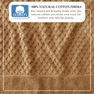 Ultra-Soft 100% Cotton Diamond Waffle Bath Towels