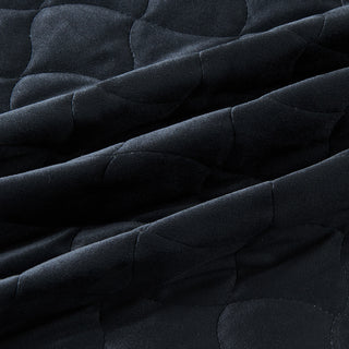 Luxury Velvet Stitched Quilt Set