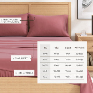 Premium Turkish Cotton Flannel Sheet Set