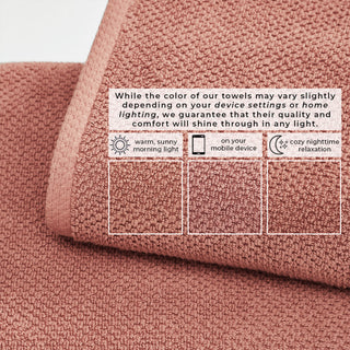 100% Cotton Absorbent & Quick-Dry Looped Bath Towels
