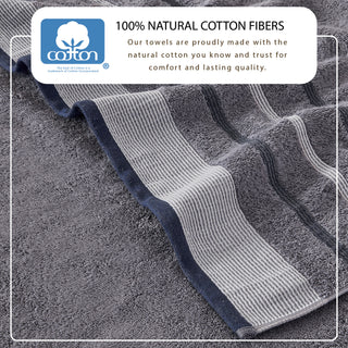 Premium Cotton Decorative Bath Towel Set