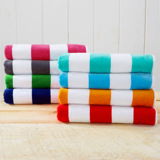 Premium 100% Cotton Velour Beach Towels