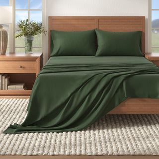 Premium Turkish Cotton Flannel Sheet Set