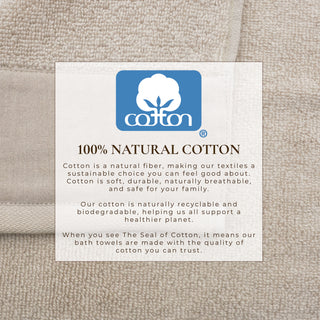 Ultra-Soft Cotton Linen-Like Border Towels
