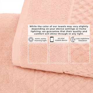Ultra-Soft 100% Cotton Diamond Waffle Bath Towels