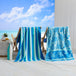 Royal Blue/Teal Turtle & Stripe