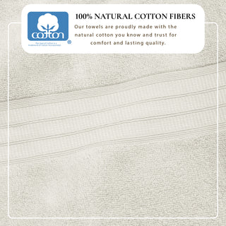 100% Cotton Plush Bath Towel Set