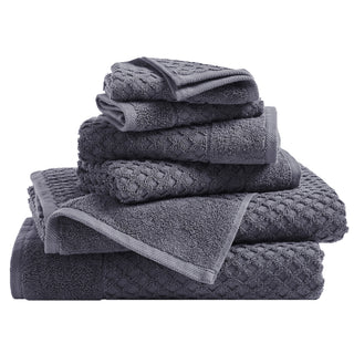 Ultra-Soft 100% Cotton Diamond Waffle Bath Towels