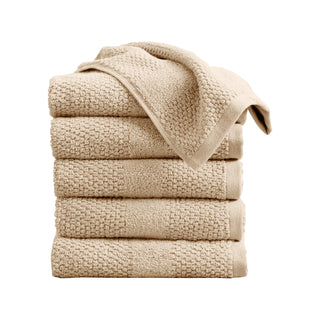 100% Cotton Textured Woven Bath Towel Set
