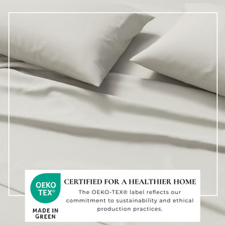 Ultra-Soft Cotton Heathered Melange Jersey Knit Sheet Set