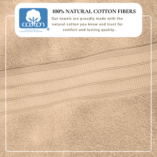 100% Cotton Plush Bath Towel Set