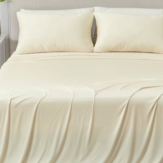 4-Piece Interlock Technology Performance Cooling Sheet Set - Mackenna Collection