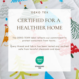 Christmas Down Alternative Comforter and Sham Set
