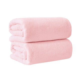 100% Cotton Absorbent & Quick-Dry Looped Bath Towels