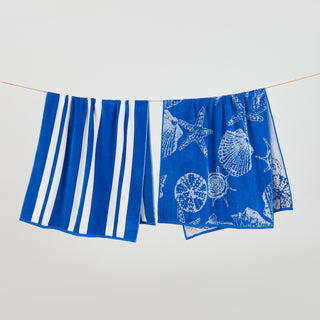 2 Pack 100% Cotton Printed Beach Towel