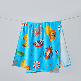 Premium Ultra Soft 100% Cotton Printed Beach Towel for Kids