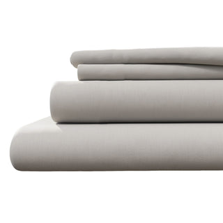 Ultra-Soft Cotton Heathered Melange Jersey Knit Sheet Set