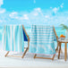 Blue Dolphin & Stripes