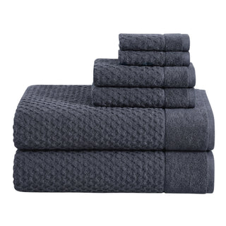 Ultra-Soft 100% Cotton Diamond Waffle Bath Towels
