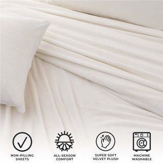 Velvet Plush Warm and Cozy Sheet Set